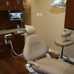 Dental Exam Chair from Above